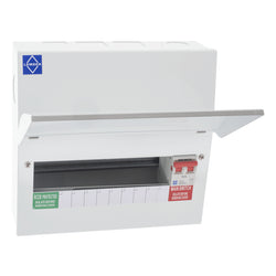 Lewden 6 + 1 Way Flexible Dual RCD Ready Metal Clad Consumer Unit - PRO-MX12XXM