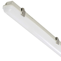 Robus HARBOUR 20W LED corrosion proof, IP65, 4ft single, Grey, 4000K - RHA20404FT-24