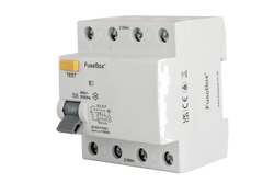 FuseBox TPN 4P Type A RCD 63A 30mA - RTA0630304