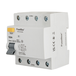 FuseBox TPN 4P Type A RCD 100A 100mA - RTA1001004S