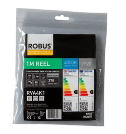 Robus Vegas 4.8W/m 1m LED Striplight IP20, 4000K - RVA4K1