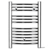 Dimplex 175W Curvered Towel Rail, Chrome - TDTR175C