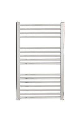 ATC 300W Pacific Heated Towel Radiators - Chrome - Fixed Thermostat - TRC800-500ELE300