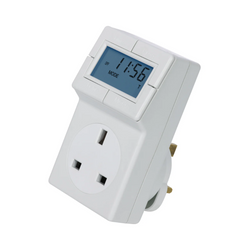 Timeguard Electronic Plug In Thermostat With 24 Hour Time Control - TRT05