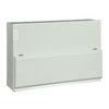 Hager 8 Way Consumer Unit 100A, with Surge Protection & Round Knockouts - VML108SPDRK