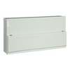 Hager 18 Way Consumer Unit 100A, with Surge Protection & Round Knockouts - VML118SPDRK