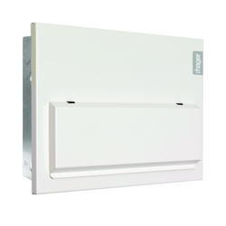 Hager 18 Way Flush Mounted Consumer Unit 100A, with Surge Protection - VMLF118SPD