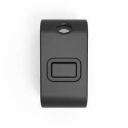 ENERJ 1 Gang Mini FOB Wireless Switch, Black - WS1066