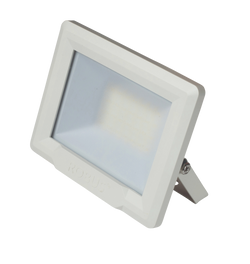 Robus HiLume 50W LED flood light, IP65, White, 4000K, c/w 1m flex - RHL5040-01