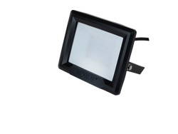 Robus HiLume 30W LED flood light, IP65, Black, 4000K, c/w 1m flex - RHL3040-04