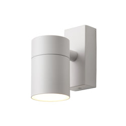 Forum Leto Fixed Wall GU10 Downlight IP44 - White - ZN-37940-WHT