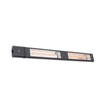 Forum Blaze 3000W Glow Wall Mounted Heater IP65 - Black - ZR-32301