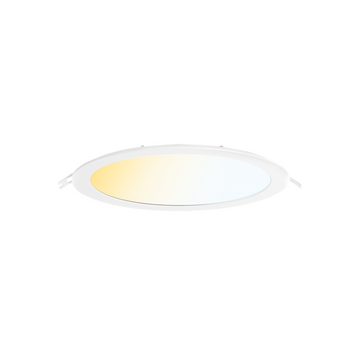 Aurora Slim-Fit 18W Aluminium IP44 Colour Switchable Round Low Profile Commerical Downlight - AU-PL18CS