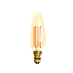 Bell 4W LED Vintage Candle Dimmable - SES, Amber, 2000K - BL01454