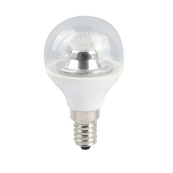 Bell 2.1W LED 45mm Dimmable Round Ball Clear - SES, 2700K - BL60580