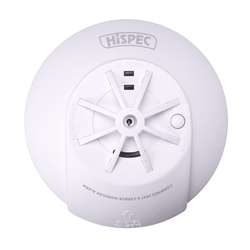 Hispec Heat & Carbon Monoxide Combi Alarm FF - 10yr - HSSA/HCO/FF10