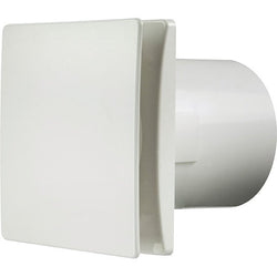 Manrose 150mm (6inch.) Bathroom Extractror Fan with Integral Timer - DECO150TW