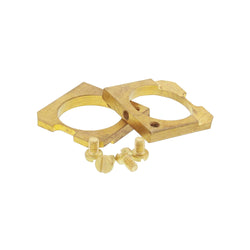 Wiska COMBI EC-607 Earthing Plate (1xM25) For Glands Fitted in 607 Junction Box Brass - EC607