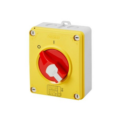 Gewiss 16A Isolator Switch, 4P Emergency - GW70433P