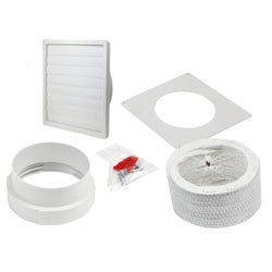 Manrose 100mm Gravity Grille Kit (White)  - 7205W