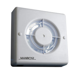 Manrose 100mm 12V Low Volts Fan - PEFLVF