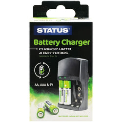 Status Battery Charger Black - SBCB1PKB6