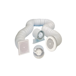 100mm Timer Shower Fan Kit - SF100T