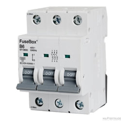 FuseBox TPN 20A B Curve 3P MCB, 10KA - MT10B203