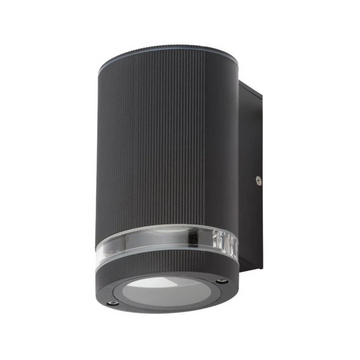 Forum Helix Wall GU10 Downlight IP44 - Black - ZN-35593-BLK