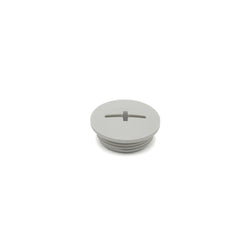 Wiska SPRINT EVSG M25 Plastic Metric Threaded Stop End Light Grey - 10060627