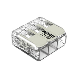 Wago 6mm² EX Compact Connector 3-Conductors with Operating Levers - 221-683