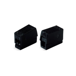 Wago 2-Conductor Lighting Connector Black - 224-114