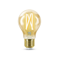 4lite 7W WiZ Connected A60 E27 Filament Bulb Amber Wi-Fi BLE - 4L1-8044