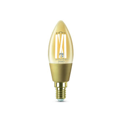 4lite 4.9W WiZ Connected C35 E14 Filament Amber Wi-Fi BLE - 4L1-8050