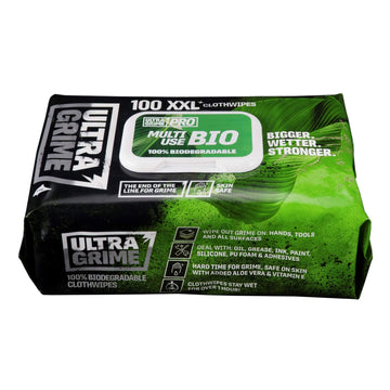 Uniwipe Ultragrime Bio Wipes - 100 XXL - 5940