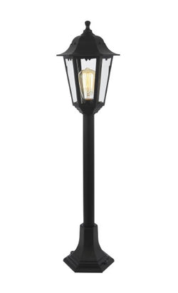 Forum Bianca E27 Post Lantern - Black - CZ-25148-BLK