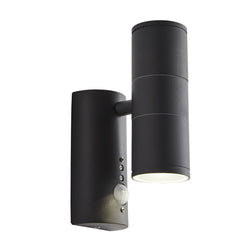 Forum Islay Up/Down GU10 Wall Light with PIR - Anthracite - CZ-29319-ANTH