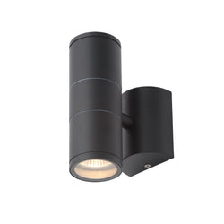 Forum Lighting Islay 2 Light Up and Down Outdoor Wall Light - Black - CZ-29320-BLK