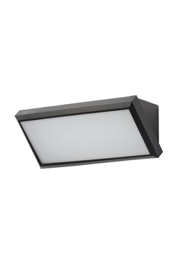 Forum Luton 12W LED Wedge Light - Black - CZ-31746-BLK