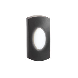 Greenbrook Chime Push Illuminated Black - DPL03A-C