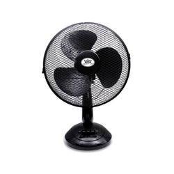 Premiair 12" Desk Fan Black - EH1522BLK