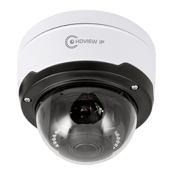 ESP HD View 5mp 2.8-12mm Anti Vandal Dome IP Camera White - HDVIPC2812VFDWAV