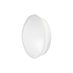 JCC RadiaLED 12W Slim Mains IP44 LED Bulkhead 4000K White/Opal - JC24240