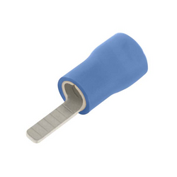 UniCrimp Q-Crimp 9mm Blade Pre-Insulated Terminals - Blue (Pack of 100) - QBBL9