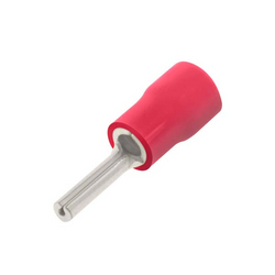 UniCrimp Red Pin Terminal 12mm (Pack of 100) - QRP12