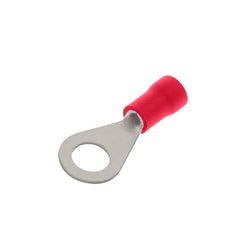 Unicrimp Q-Crimp 12mm Studs Pre Insulated Ring Crimp Terminals - Red (Pack of 100)  - QRR12