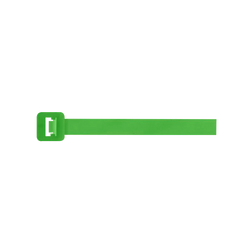 UniCrimp Q-Crimp 150mm X 3.6mm Nylon Cable Tie - Green (Pack of 100) - QTG150I