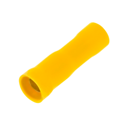 UniCrimp Q-Crimp 5mm Female Auto Bullet Terminals - Yellow (Pack of 100) - QYAB5F