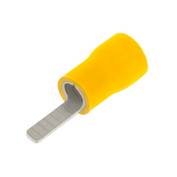 UniCrimp Q-Crimp 18mm Blade Pre-Insulated Terminals - Yellow (Pack of 100) - QYBL18