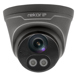 ESP HD View Rekor IP 24/7 IP Power Over Ethernet (POE) 2mp 2.8mm Dome Camera Grey - RC228FDG